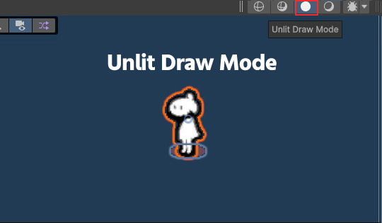 Unlit Draw Mode